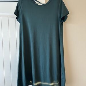 Francesca's Collections Teal Midi Dress